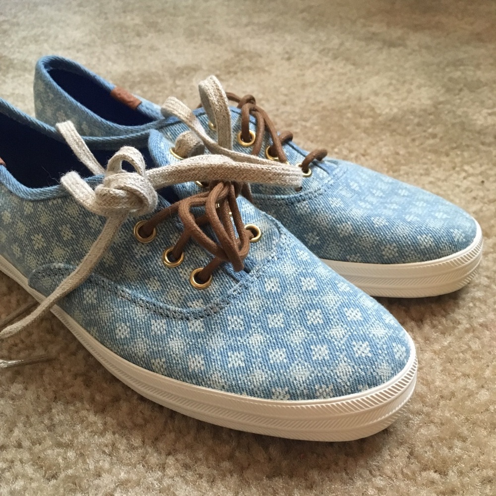 Keds Women’s Size 7.5 Champion - Blue Patterned